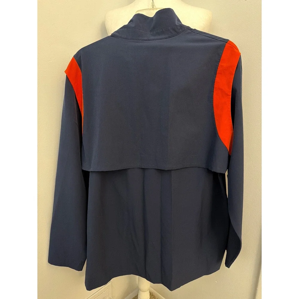 Nike On-field Fighting Illinois Mens XXL Quarter Zip Pullover